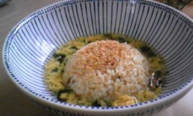 カレーチャーハンのスープ飯