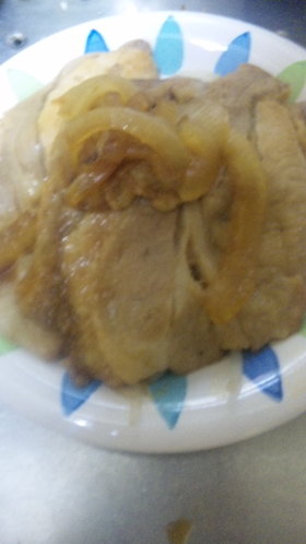 しょうが焼き もやしソテー添え