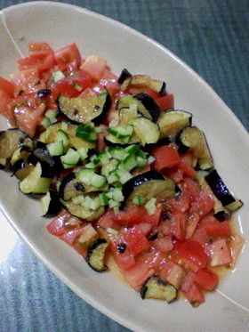 夏野菜DEカルパッチョサラダ