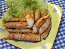 姫たけのこの肉巻き