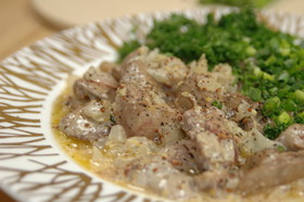 自信作☆鶏レバーのクリーム煮