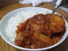 ニンニクのススメ。新じゃがトマト煮☆