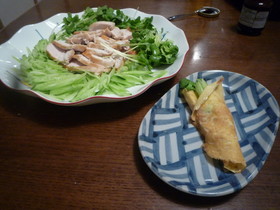 大人も子供も★鶏肉巻きクレープ
