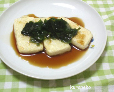 シンプル・簡単な豆腐ステーキ♪の写真