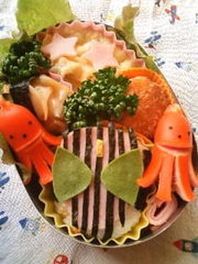 キャラ弁★仮面ライダーディケイドおにぎり