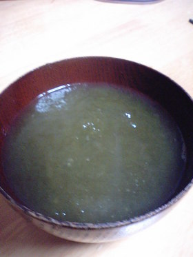 ダブル昆布のお吸い物