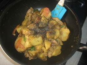 じゃがいもの回鍋肉風炒め煮