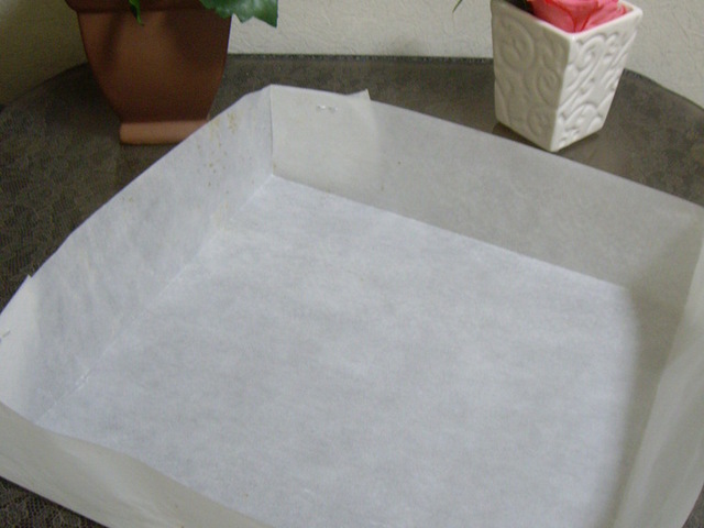 クッキングシートで 手作りのスクエア型 レシピ 作り方 By Ma Fleur クックパッド 簡単おいしいみんなのレシピが355万品