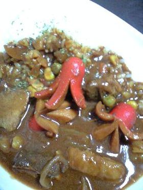 華麗に変身~♪カレーライス☆