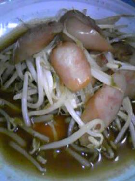 焼肉のたれで☆もやしとゥィンナー炒め