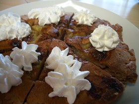 ココアバナナホットケーキ