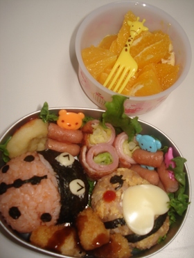* 可愛い虫さんお弁当 *