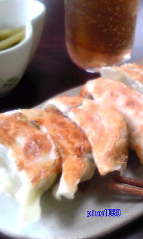 野菜たっぷり!我が家の餃子♪