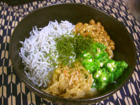あっさり☆ねばとろ丼