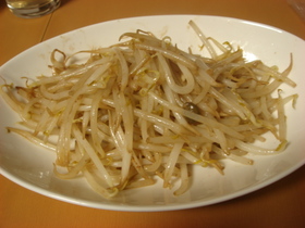 もやしのアンチョビ炒め