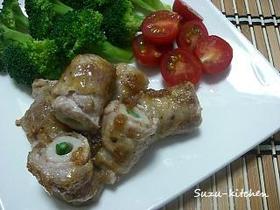 カレー風味のみそマヨ豚ロール焼き