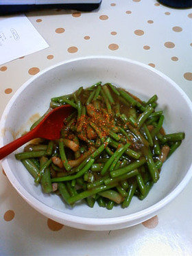 山菜みずのシャキシャキ炒め