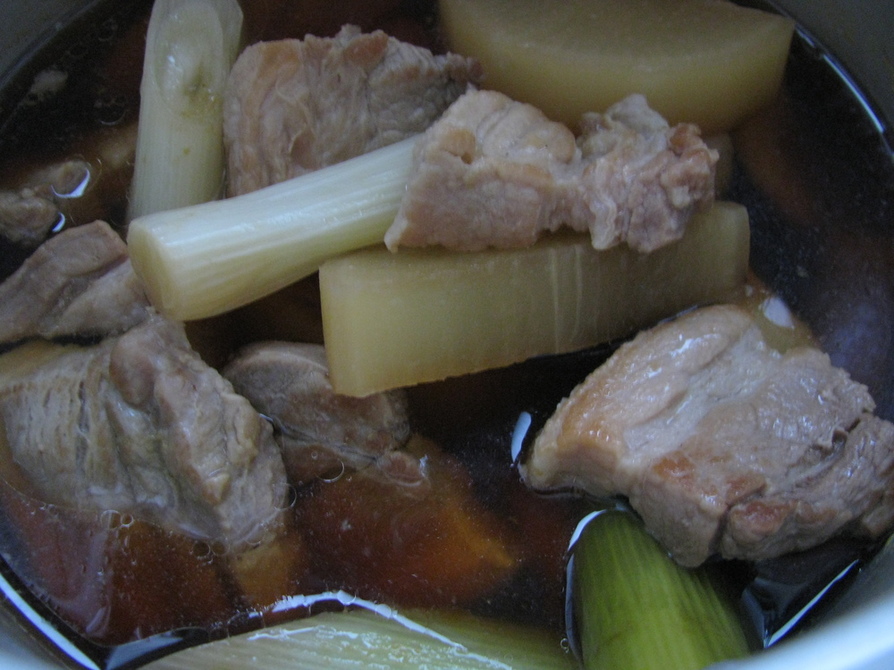 豚を煮た後の、残りの煮汁を使ってレシピ集の画像