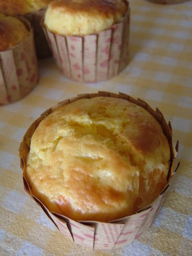簡単甘酸っぱいグレープフルーツケーキ♪