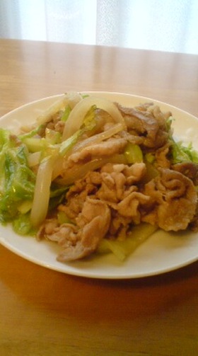 豚肉☆キャベツ☆玉ねぎ☆味噌炒め