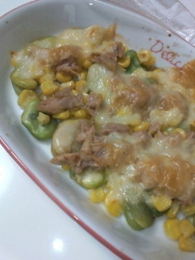 そら豆のチーズ焼き☆