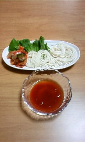 ピリ辛つゆがgood★ウチのそうめん