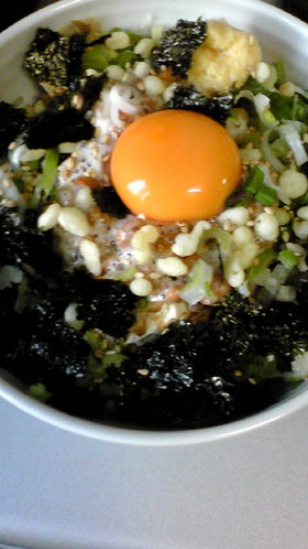 おつまみに★スタミナ冷や奴