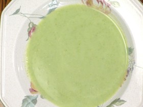グリンピースのスープ