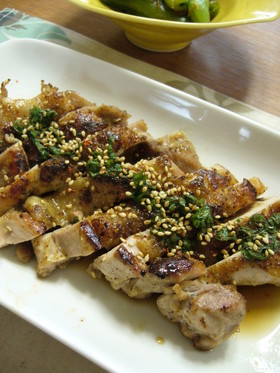 簡単!鶏もも肉のソテー★香味ソース