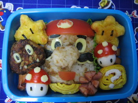 キャラ弁☆スーパーマリオ&仲間たち☆