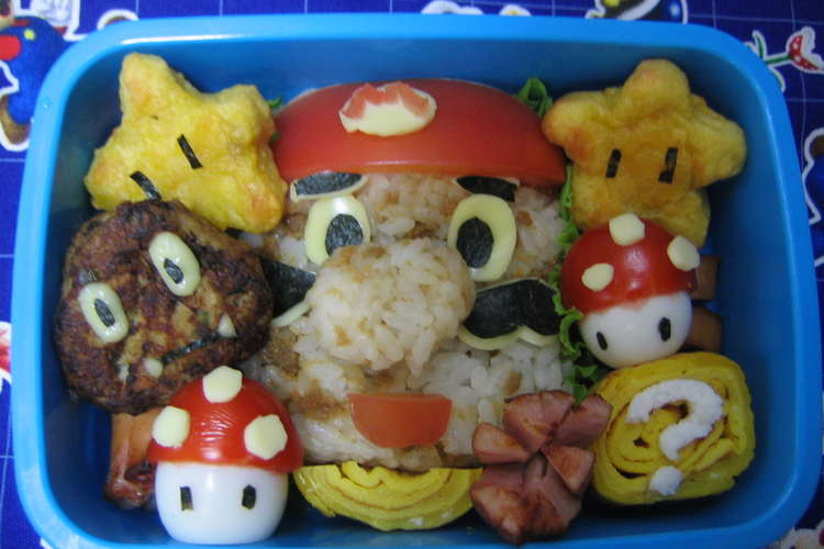 キャラ弁 スーパーマリオ 仲間たち レシピ 作り方 By しゃびぃ クックパッド 簡単おいしいみんなのレシピが354万品