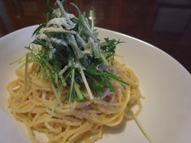 (・v・)めんたいこのスパゲッティー