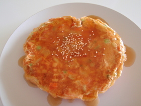 豆乳入り!あんかけオムレツ