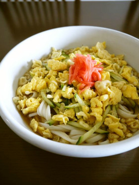 冷やしたぬきうどん♪