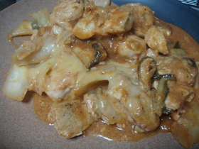 意外に合うんです☆トリキムチーズ★
