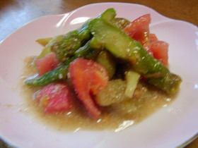 夏野菜たっぷりスラダ