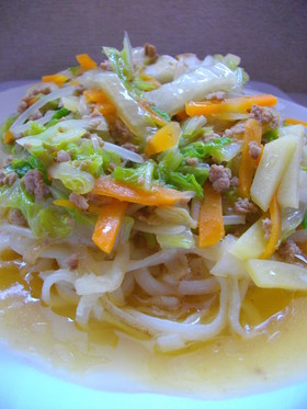 かた焼きうどん