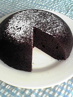 *豆腐使用★炊飯器濃厚チョコケーキ*