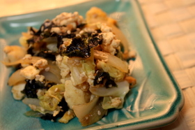 コチュ&海苔★コリアン炒り豆腐