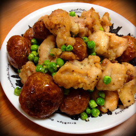 鶏肉と新じゃがのおいし~い洋風炒め!