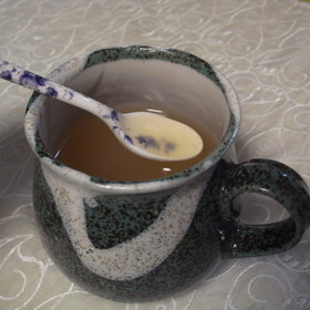 カゼ対策☆片栗粉de蜂蜜ユズの葛湯風