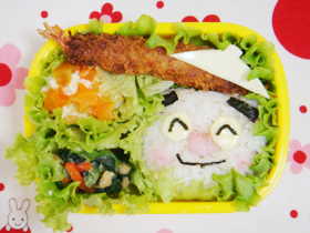 てんどんまんのエビフライ弁当