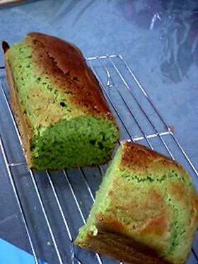 かんたん●青汁ケーキ
