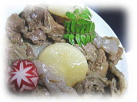 ☆簡単☆牛すじ大根の味噌煮