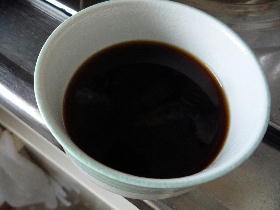 即席で これって… 冷やし中華のつゆ??