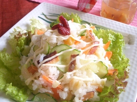 "おつまみのサワー漬け"de混ぜご飯