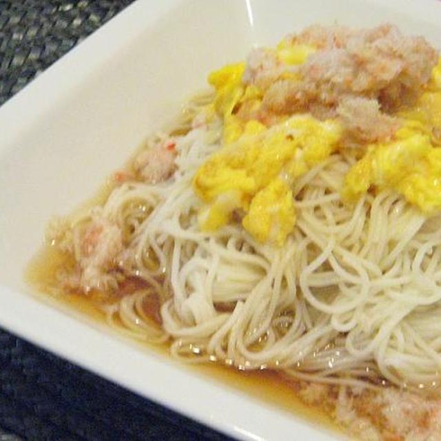 胃に優しい とろとろ半熟かに玉そうめん レシピ 作り方 By らららーちゃん クックパッド 簡単おいしいみんなのレシピが360万品
