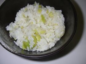 そら豆☆バターライス