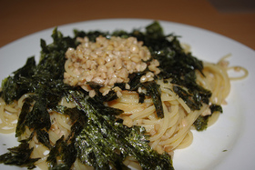 納豆パスタ