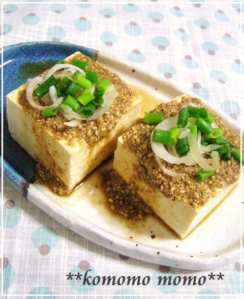 ◆ごまダレ豆腐◆の画像